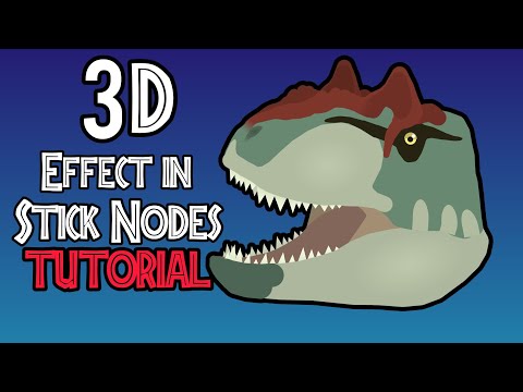 How to make 3D effect in Stick Nodes TUTORIAL (Stick Nodes)