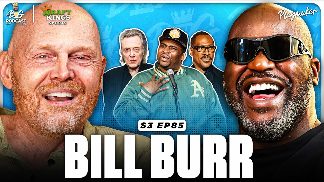 Bill Burr ROASTS Shaq 😭 How Eddie Murphy Saved His Career, Getting Shot by Pacino & NBA Conspiracies