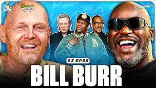 Bill Burr ROASTS Shaq 😭 How Eddie Murphy Saved His Career, Getting Shot by Pacino & NBA Conspiracies