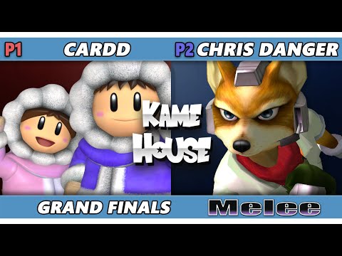 Kame House 91 GRAND FINALS - cardd (Ice Climbers) Vs. Chris Danger (Fox) Smash Melee - SSBM