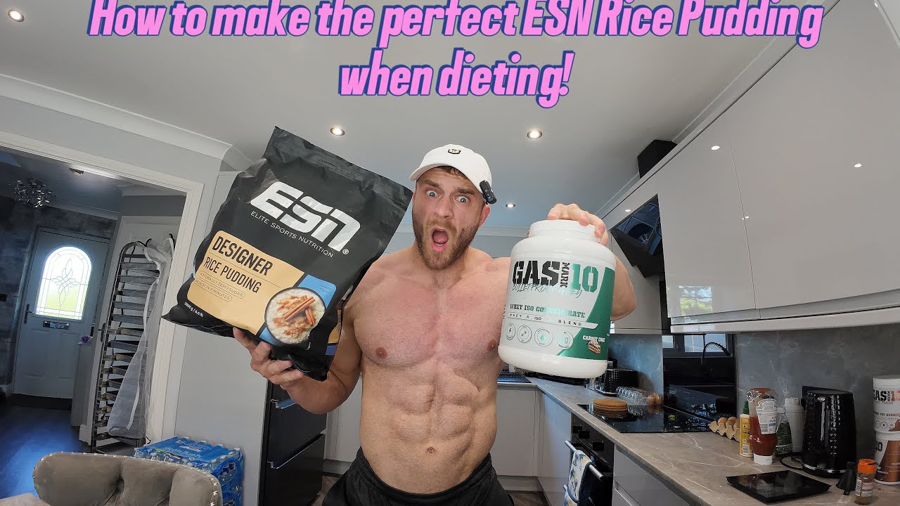 How to make the perfect ESN Rice Pudding while dieting!