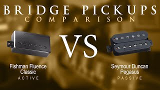 Video thumbnail for FISHMAN Fluence Classic VS Seymour Duncan PEGASUS - Bridge Pickup Guitar Comparison / Demo by Mike Stamper