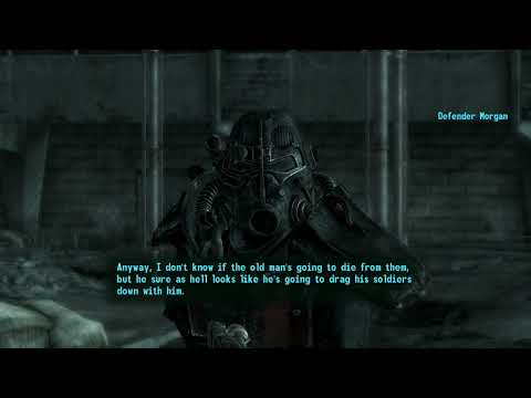 Defending Fort Independence, Meeting Defender Morgan and Protector Casdin of The Outcasts