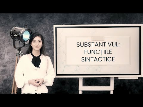 Substantivul - funcțiile sintactice: Subiectul. Atributul - Română - Clasa V-a