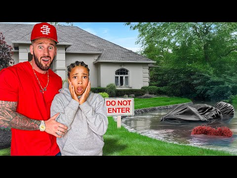 The Lake Behind Our House is HAUNTED!