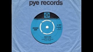"MEAN GIRL"  STATUS QUO  PYE 45-7N 45229 P.1971 UK