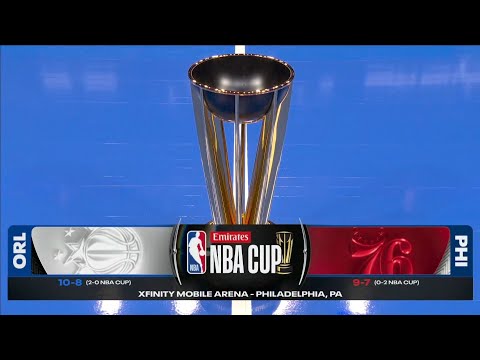 NBA Cup on NBC intro | ORL@PHI | 11/25/2025