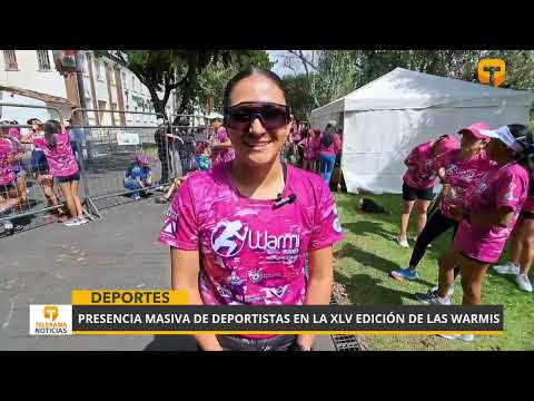 Presencia masiva de deportistas en la XLV edición de Las Warmis