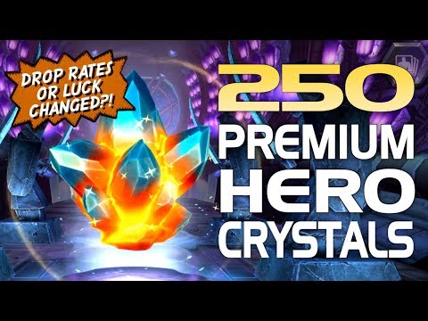 250 Premium Hero Crystal Opening (500,000 PHC Shards) | Marvel Contest of Champions