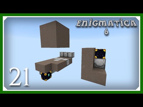 Enigmatica 6 Modpack | Modular Routers Auto Wither Farm! | E21 | 1.16.4 Modpack