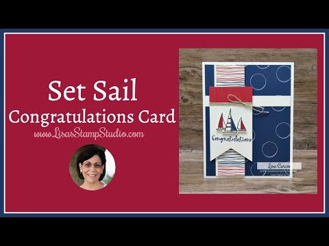 Set Sail Congratulations Card
