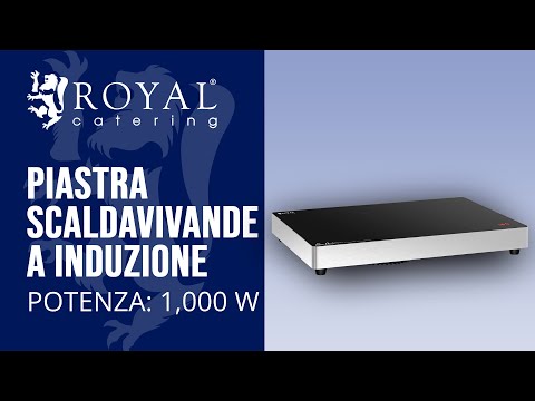 Video - Piastra scaldavivande a induzione - 26 cm - Da 40 a 100 °C