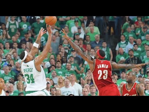 2008 NBA East Semifinals Game 7 Cleveland Cavs at Boston Celtics, May 18, 2008, "The Truth" Prevails