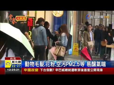 空品持續惡化!過敏性氣喘病患增加