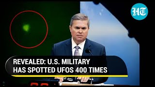 Pentagon admits to 400 UFO sightings & 11 encounters; Shows video 'proof' at U.S. Cong hearing