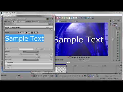 Adding Atmosphere with BCC 9 in Sony Vegas Pro
