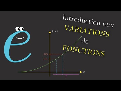 Comment Comprendre FACILEMENT Les Variations d'une Fonction?