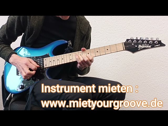 Vídeo relacionado con Ibanez GRGM21M-WNS GIO RG Mikro Series - Guitarra eléctrica, color azul