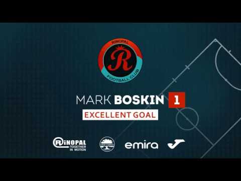 MARK BOSKIN - goalkeeper's goal