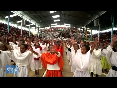 El Papa Francisco en Akamasoa