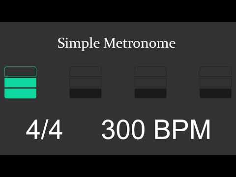 Metronome - 300 BPM