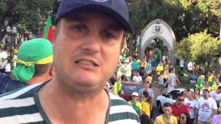 preview picture of video 'Depoimento de André Pretto,  líder dos caminhoneiros de Passo Fundo no #ForaDilma'