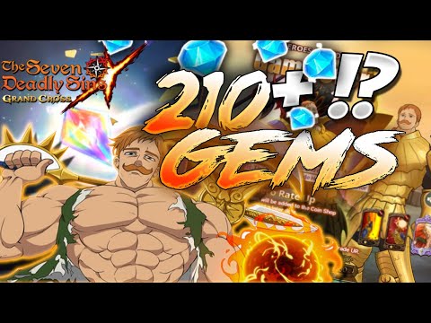 WHATS THIS?! INSANE RED ESCANOR SUMMONS!! | Seven Deadly Sins: Grand Cross