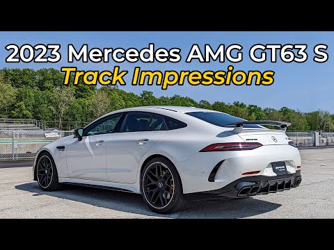 2023 Mercedes AMG GT63 S Track Review - the 4700lb Supercar?