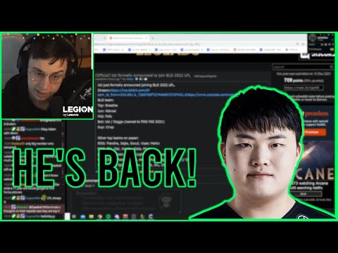 Caedrel Reacts To UZI Returning To Pro Play