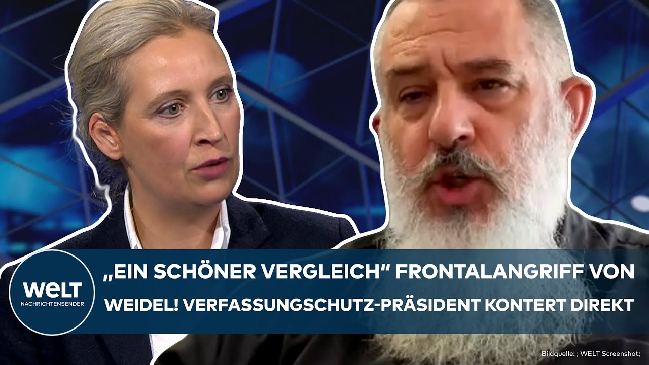 AFD: Frontalangriff von Alice Weidel! Jetzt kontert der Thüringer Verfassungsschutz-Präsident Kramer