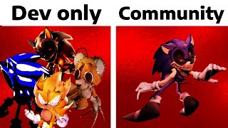 Are There Too Many Exclusive Characters in Outcome Memories?