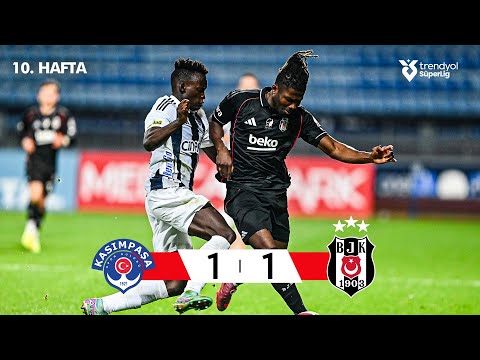 Kasımpaşa (1-1) Beşiktaş - Highlights/Özet | Trendyol Süper Lig - 2025/26