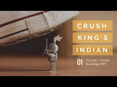 Crush the King's Indian 01 GER | Ftacnik - Cvitan, Bundesliga 1997