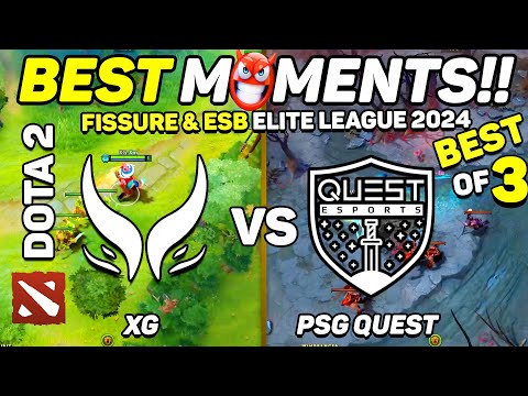 Xtreme Gaming vs PSG Quest - HIGHLIGHTS - FISSURE & ESB Elite League 2024 | Dota 2