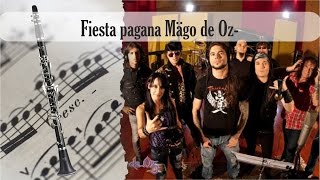 Partitura Fiesta pagana Mägo de Oz- Clarinete Soprano