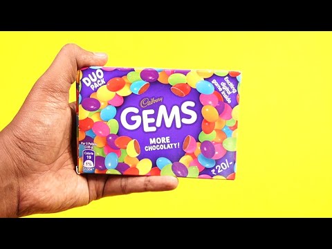 Duo Pack Cadbury GEMS Digital Game Inside