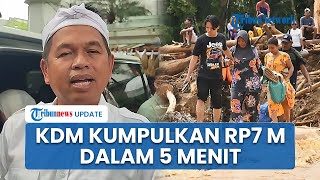 KDM Berhasil Kumpulkan Rp7 M dalam 5 Menit, Rp1 M dari Kantong Pribadi untuk Bantu Banjir