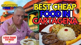CARTAGENA Colombia | Good and CHEAP food | Located at GETSEMANÍ | Colombian food at LOCAL restaurant