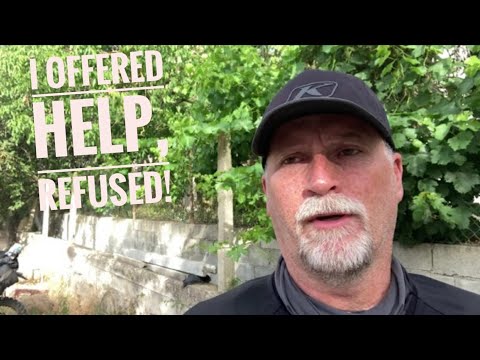 I offered help and various solutions to a stranded rider, then this happened…