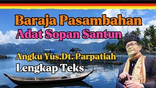 Download lagu Baraja Pasambahan Minang//Customs of Manners//Angku Yus Dt Parpatiah mp3 Download lagu Baraja Pasambahan Minang//Customs of Manners//Angku Yus Dt Parpatiah mp3