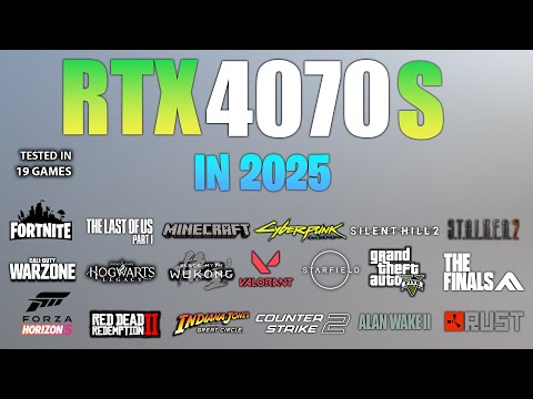 RTX 4070 Super : Test in 19 Games in 2025