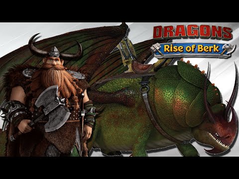 Stoick's 2nd Dragon Rumblehorn Skullcrusher Titan Max Level 175 | DRAGONS: RISE OF BERK
