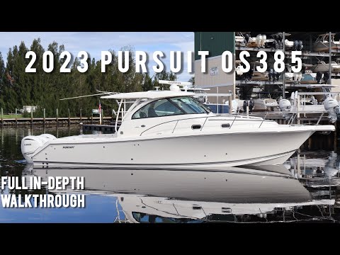 2023 Pursuit OS 385 Offshore Video