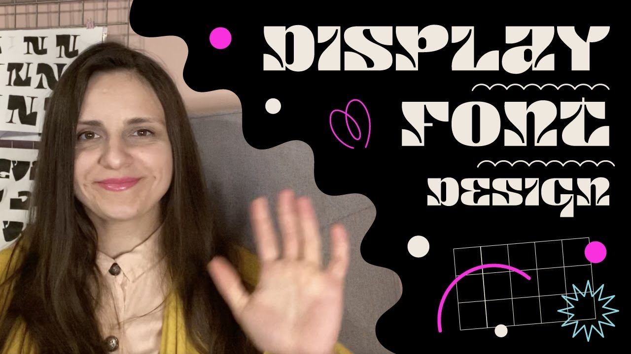 How to design display font | My process