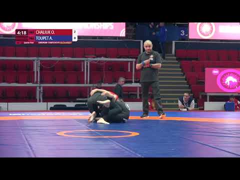 1/4 Women's GP No-Gi - 64 kg: O. CHALIUK (UKR) v. A. TOUPET (FRA)