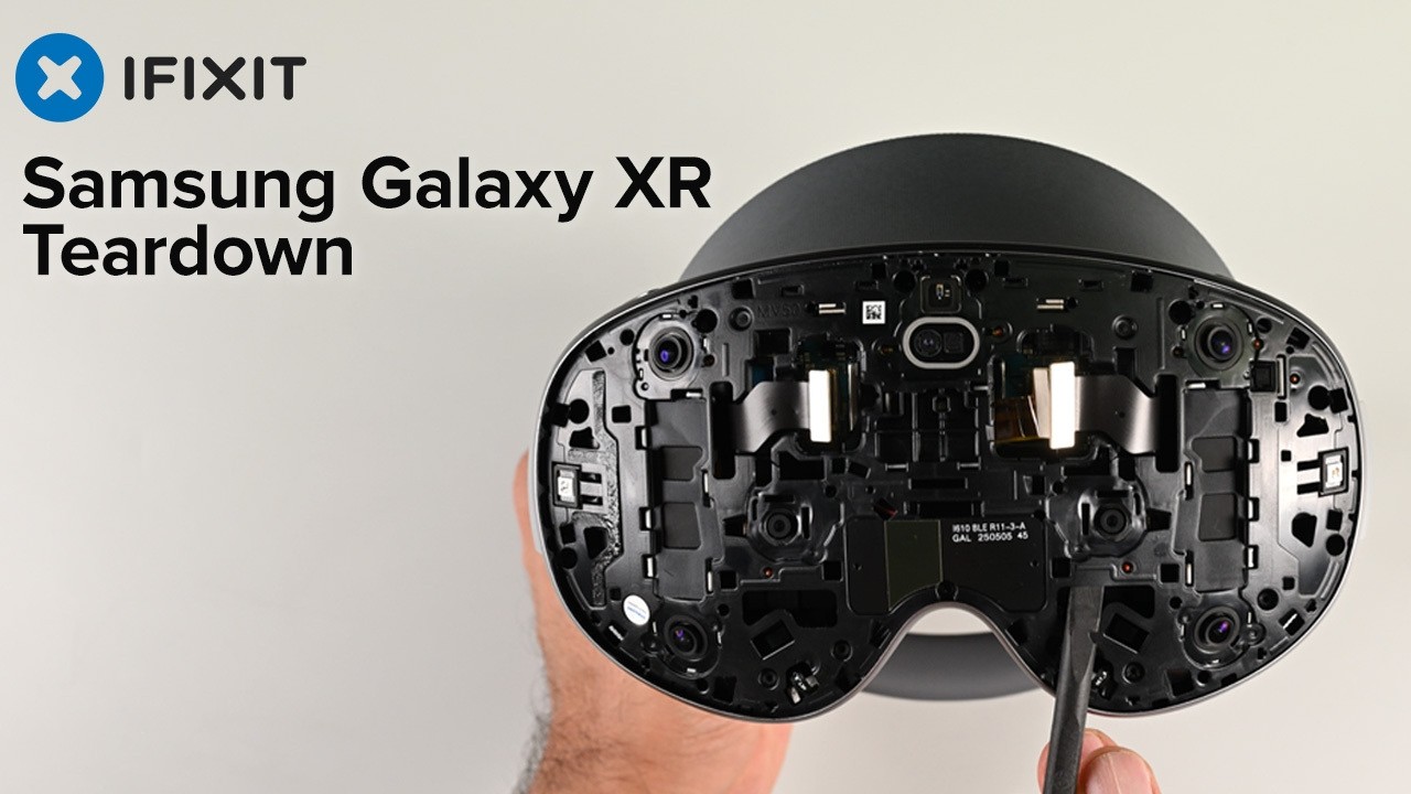 Galaxy XR Teardown — What Samsung Got Right and Very Wrong