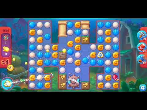 Fishdom. 5698 hard level no boosters and diamonds