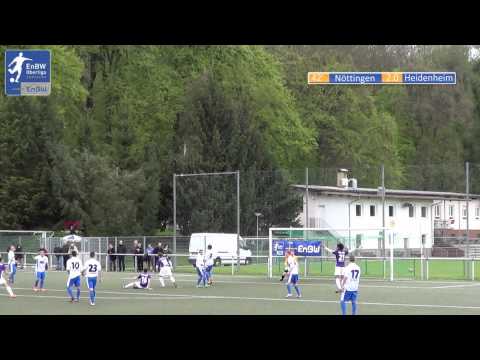 EnBW-Oberliga A-Junioren: FC Nöttingen - 1. FC Heidenheim