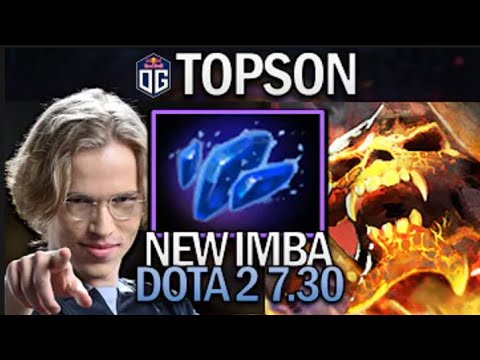 OG.TOPSON CLINKZ - NEW IMBA META - DOTA 2 7.30 GAMEPLAY