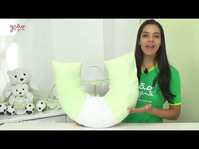 Almofada para Amamentação Luxo Erva Doce | Ref: 46938